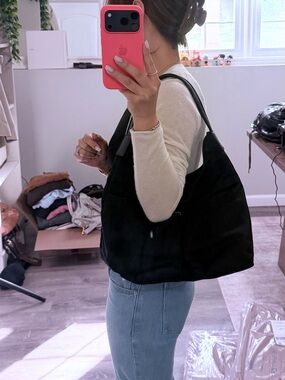 Gucci Nylon Hobo Shoulder Bag